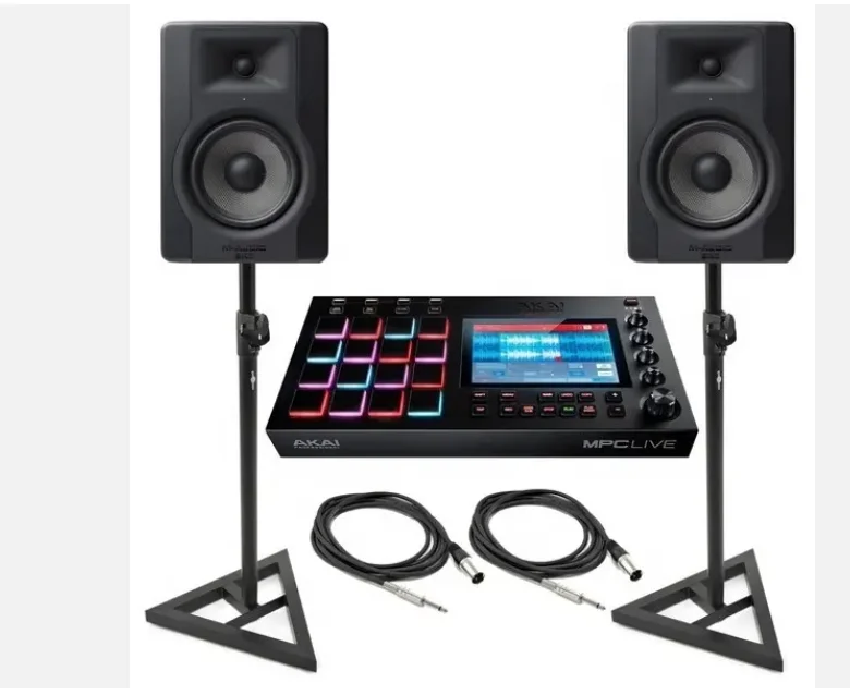 Лидер продаж оригинальная цена Akai MPC Live с M-Audio BX5 студийными мониторами и