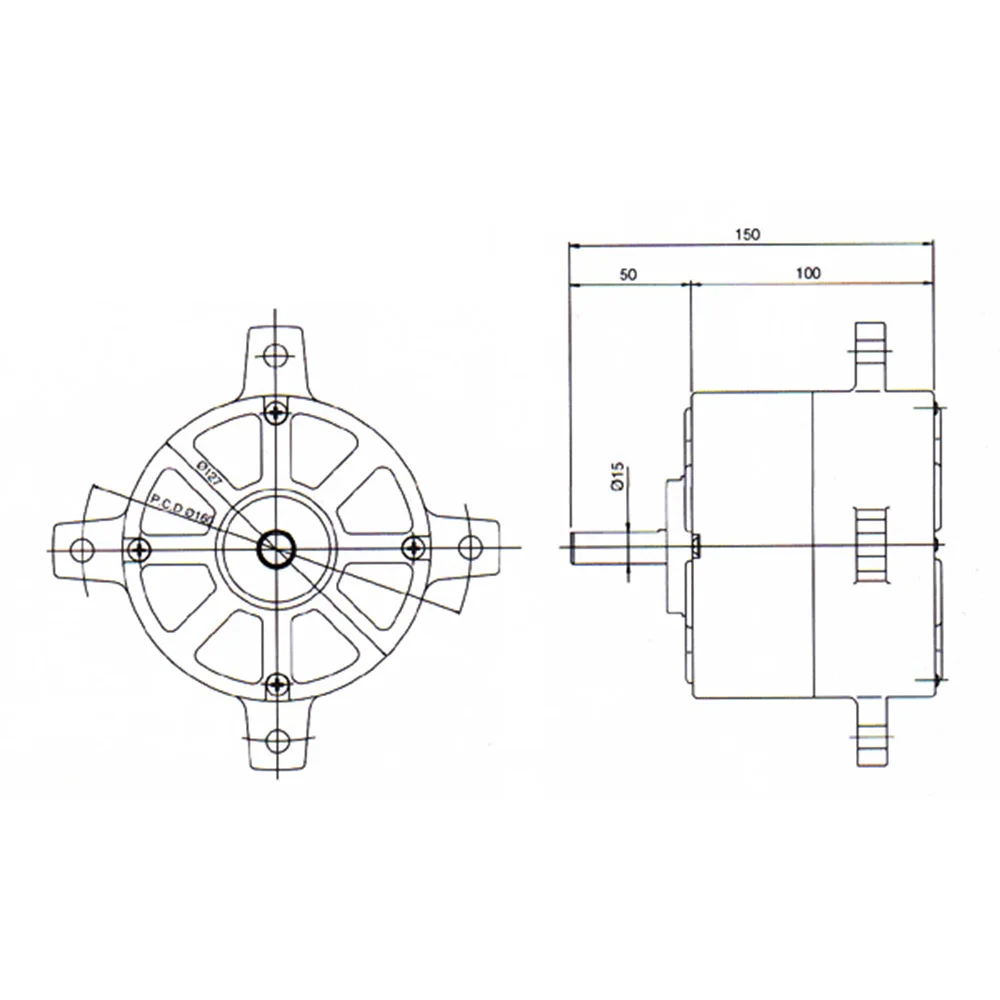 [ROBOTECH] Excellent Overall Performance AC Electric Motors Three Phase induction motor made in Korea RM-23B