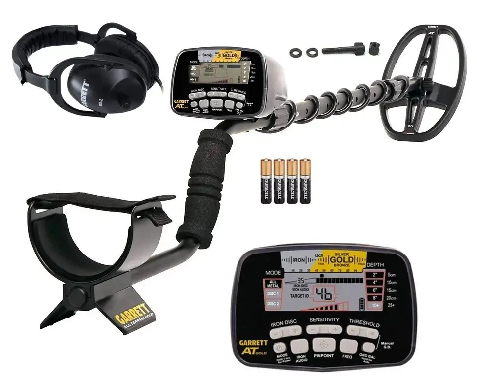 Original GER Detect Titan 1000 Metal Detector 3D 5 Multi Systems Deep Geolocator for Gold N4
