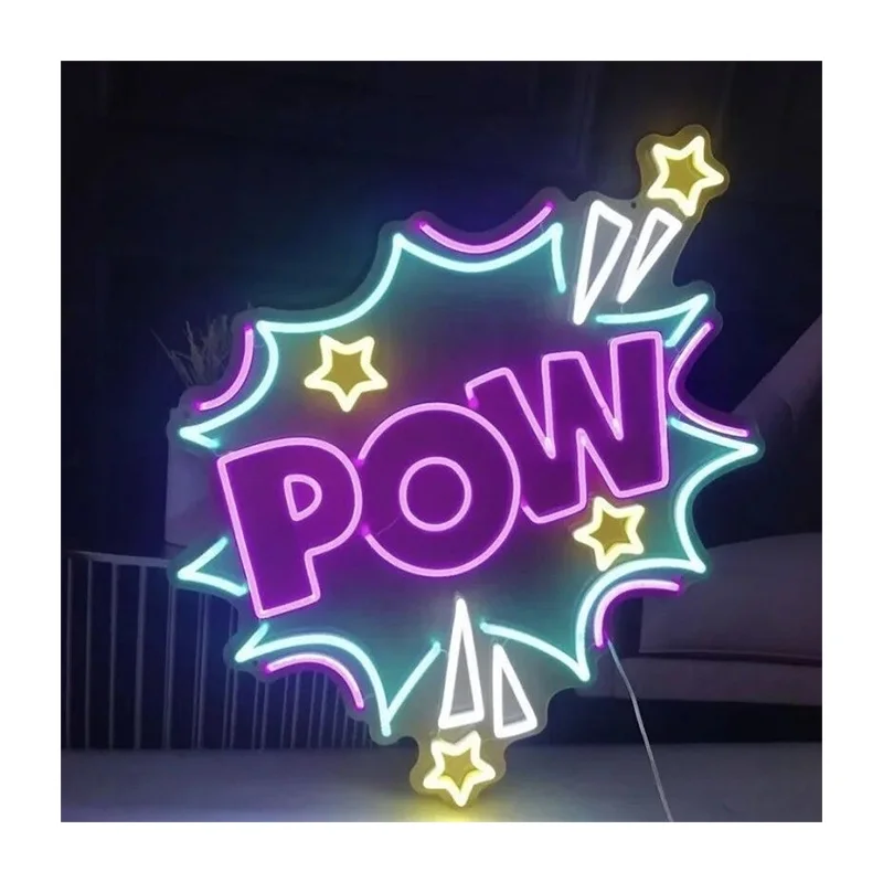 Illuminated Sign Signage Neon Night Light Good Vibes Neon Sign For Beer Bar Event Party