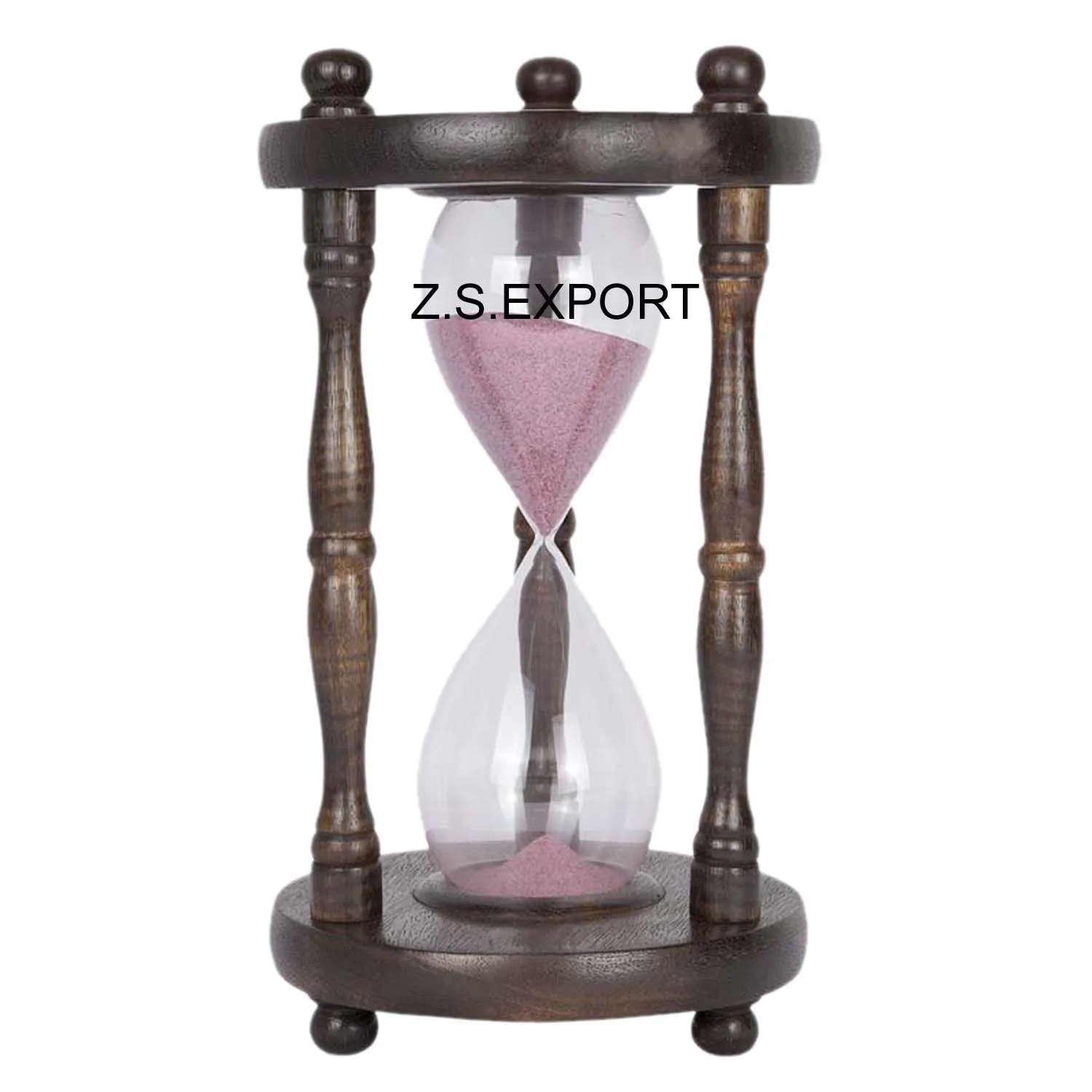 New Modern design Metal Sand Timer Metal hourglass Wholesale Vintage  home decorative Office Desk Item Nautical sand timer