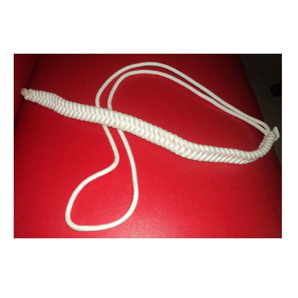 Gold Metallic Aiguillette Plain Gold Plated Tips High Quality Uniform Dress Tunic Cord with Metal Tips Uniform Accoutrements