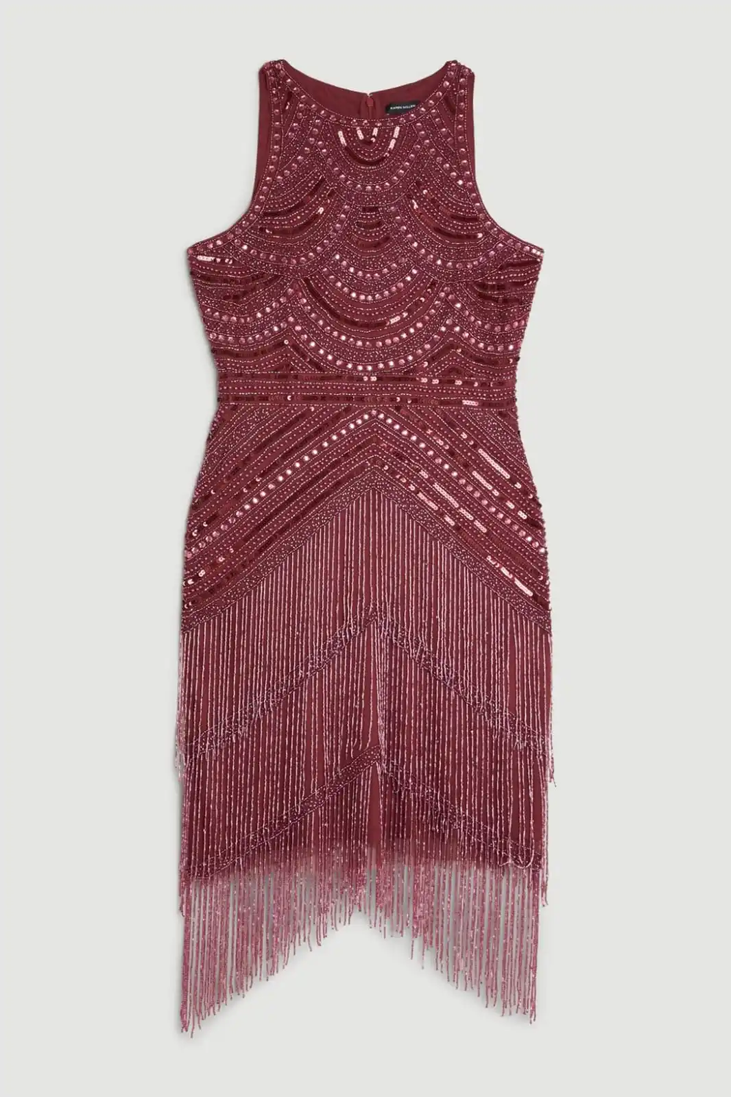 Platinum BLUE Beaded PLUS SZ Gatsby Miss Fisher 1920s flapper beaded party gown wedding dress and embellished dress