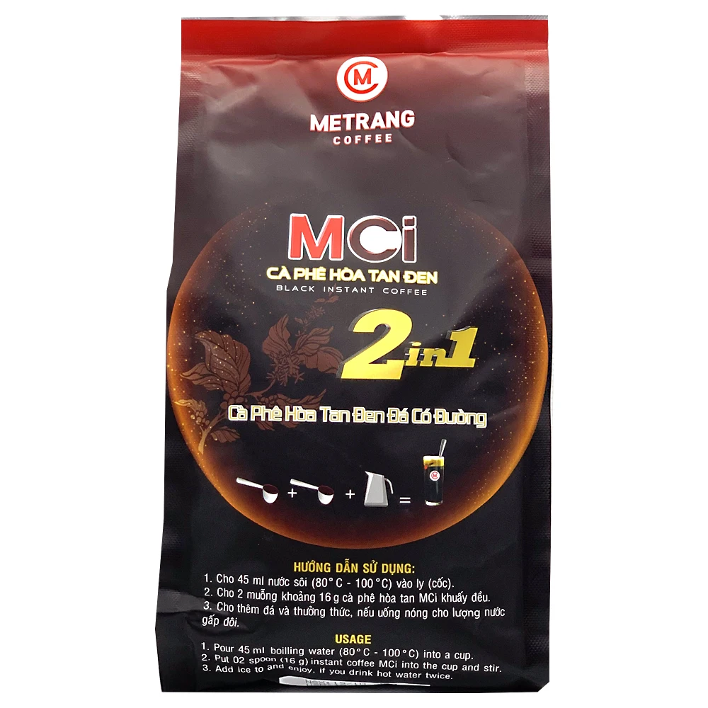 Best Selling Instant Coffee 2in 1 500gr With Soluble Coffee, Sugar, Nondairy Creamer With Best Quality