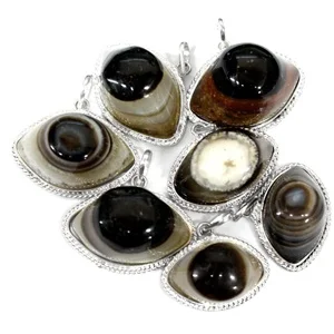 Камень человеческий глаз Sulemani Hakik для feng sui и украшений защищает от мелких создает положительную атмосферу