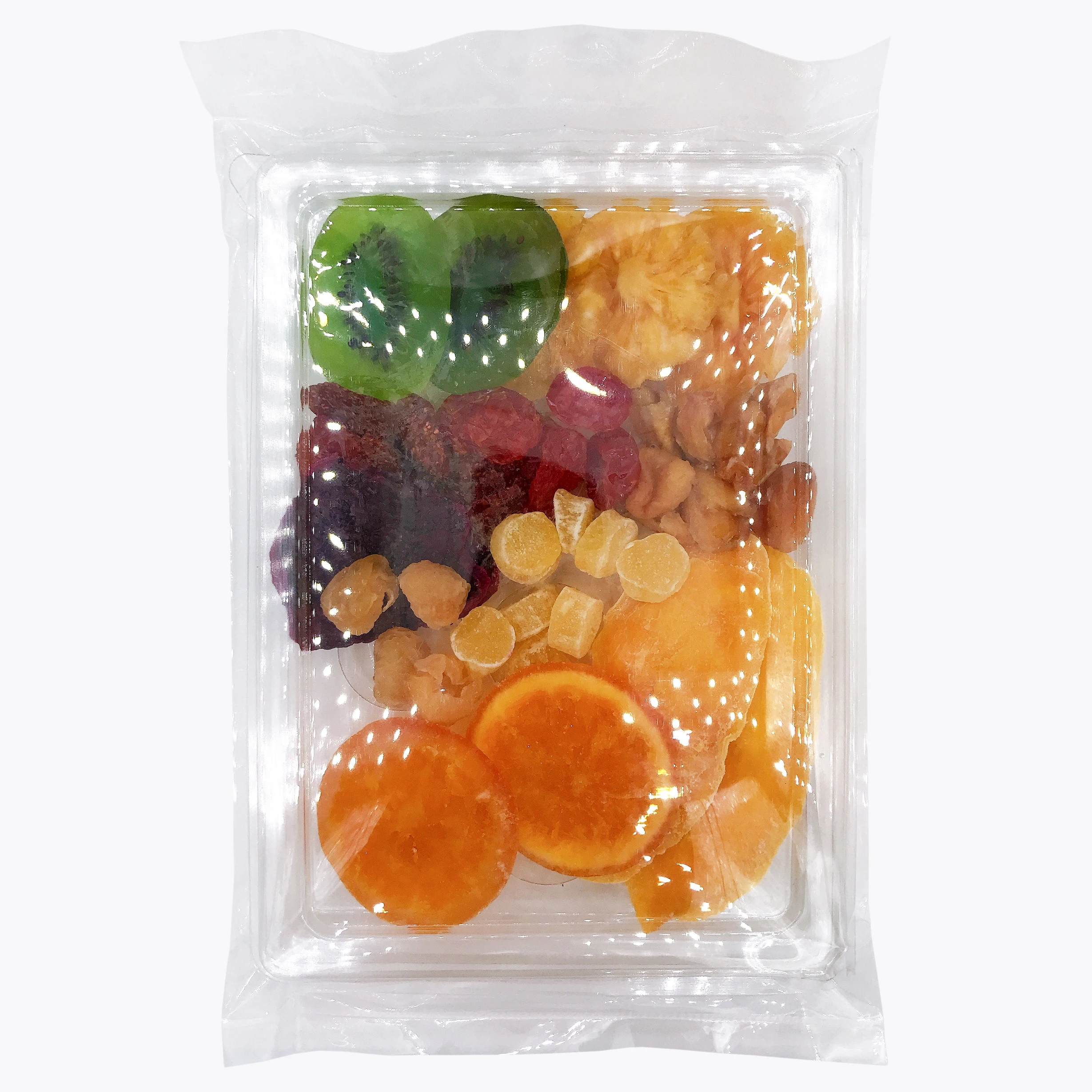 Смешивайте сушеные фрукты и сувениры, 10 видов фруктов в упаковке 200 г, сделано в Таиланде