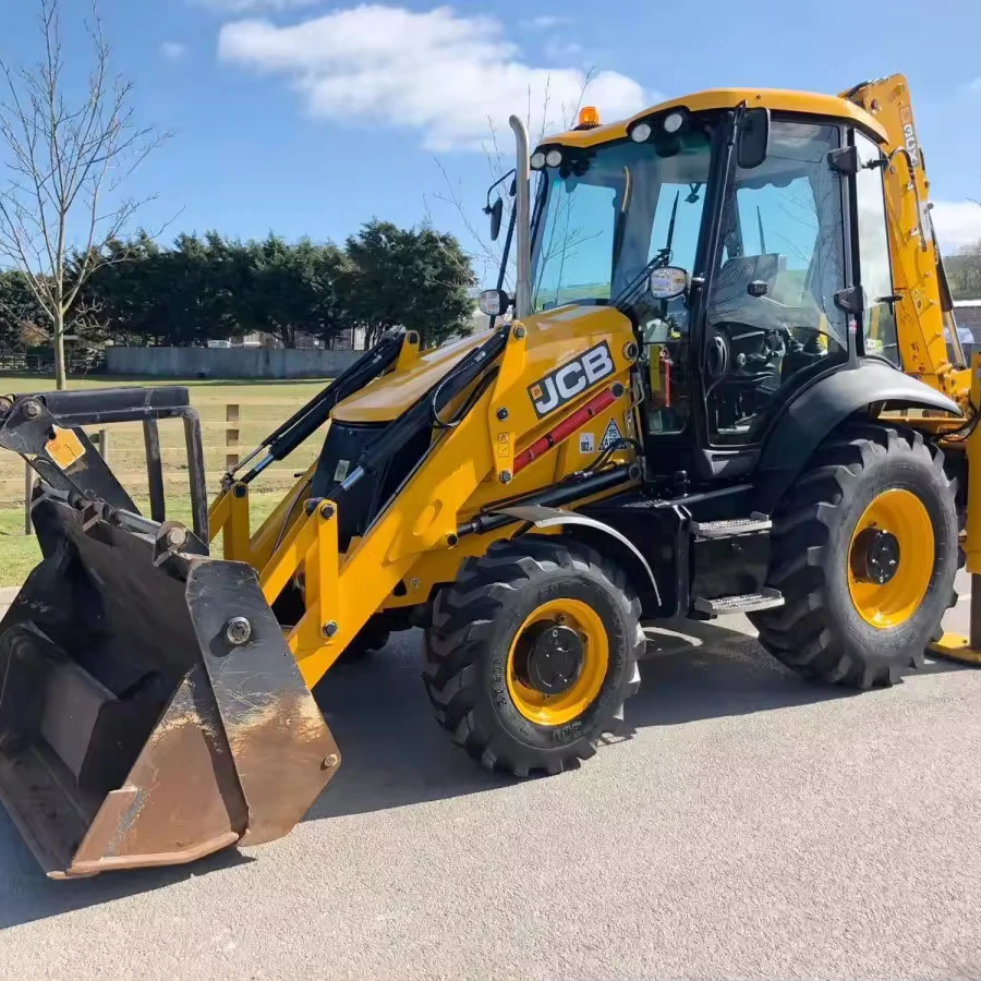 Used backhoe loader jcb 3cx 4cx with good condition for sale