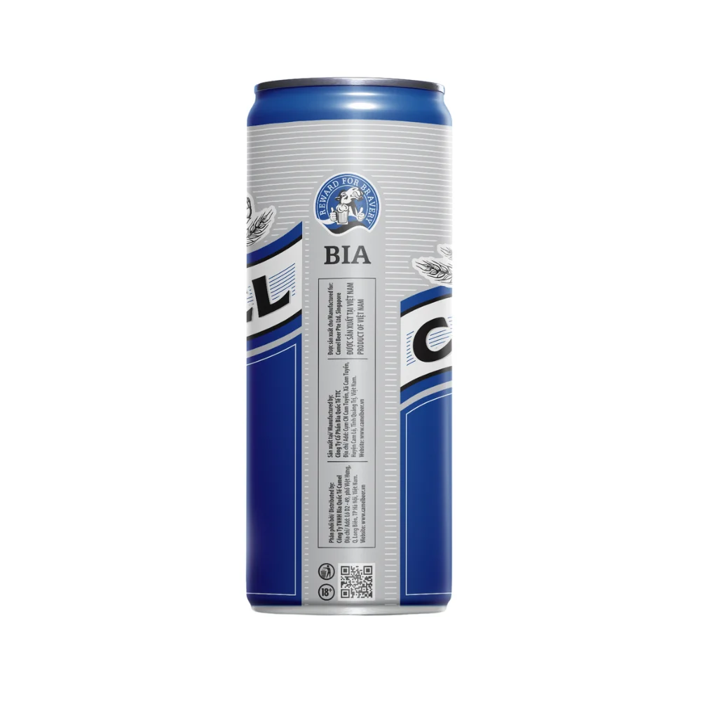 Wholesale Private Label Non-Alcoholic Lager Beer Cans Camel Lager with Light Refreshing Finish-OEM/ODM Options Available