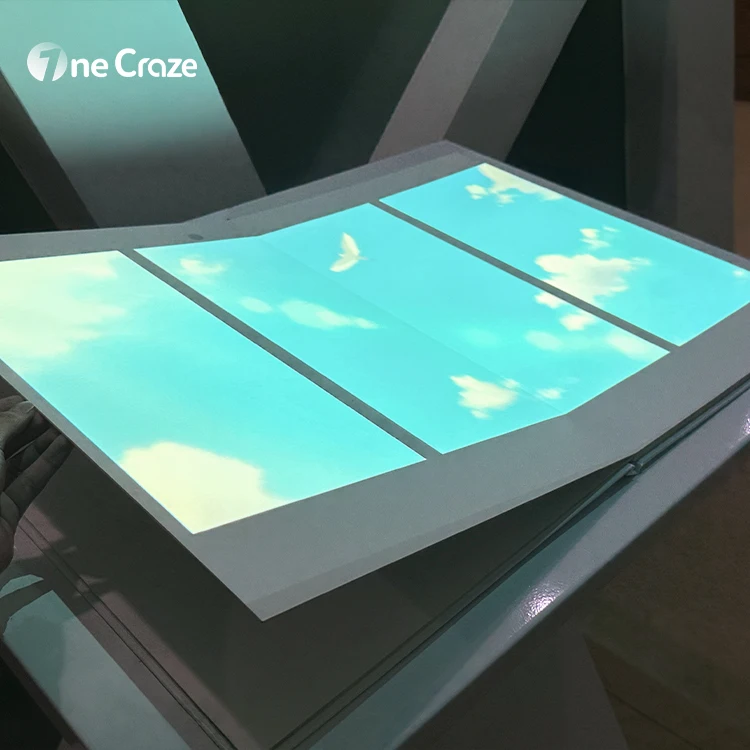 New Trendy Interactive Projection Magic Flip Book AR Equipment For Exhibition Hall Museum Knowledge Dissemination