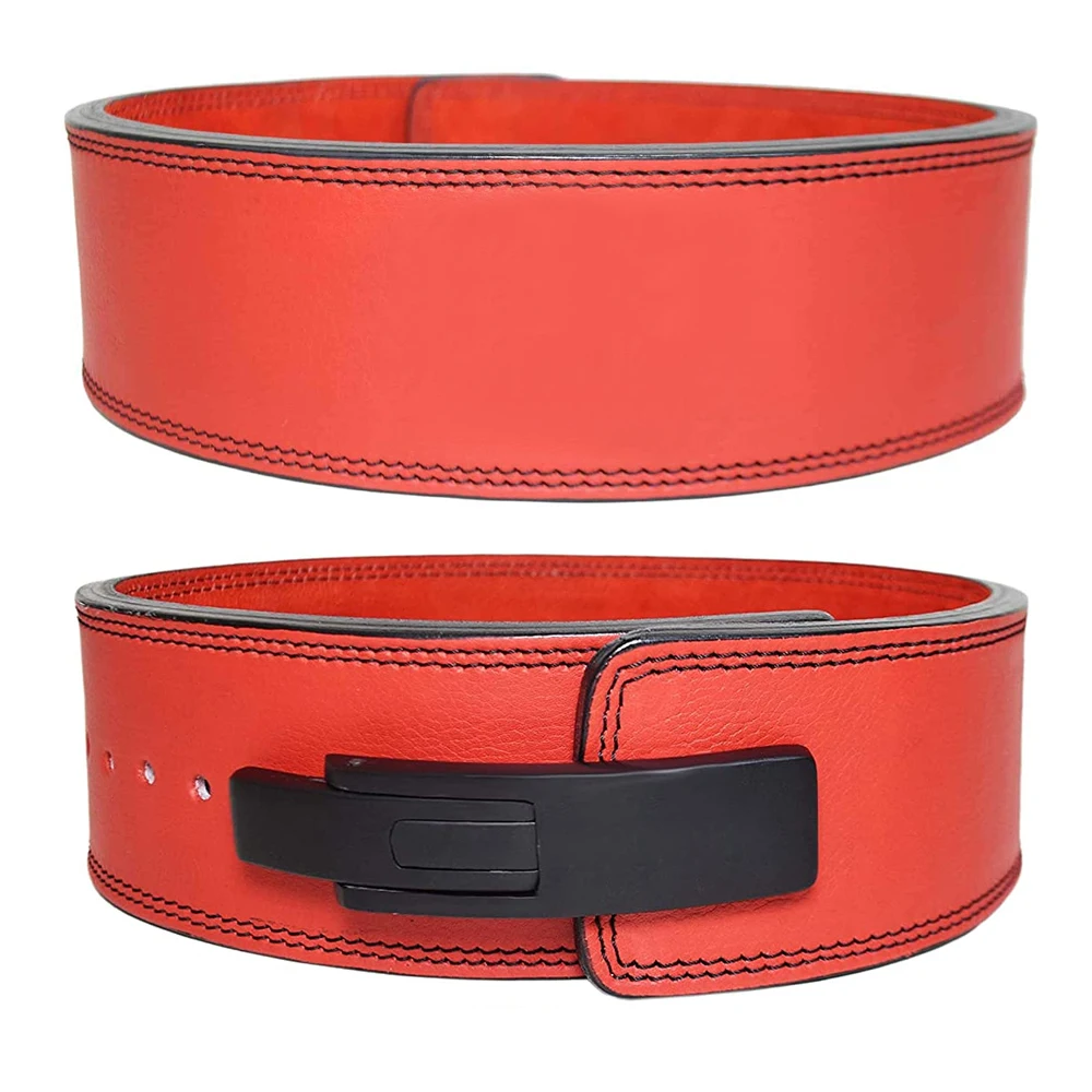 Custom Color & Sizes Weightlifting Lever Belt Gym Training Power Lifting Workout Belt Powerlifting Fitness Protector Belts