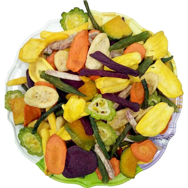 Original Flavor Sweet Banana Chips Healthy Vacuum Fried Crispy Banana chips With ISO HACCP Certification 12 months Shelf Life