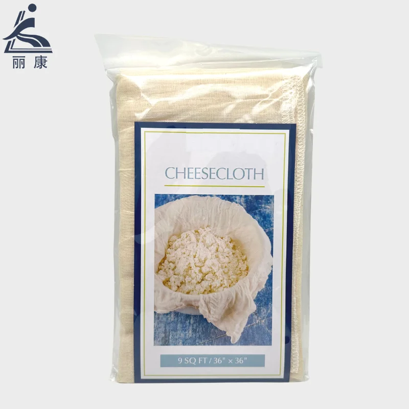 Factory OEM ODM Cheese Cloth 100% Cotton Gauze Unbleached Or Bleached Grade 90 1 Square Yard Tack Cloth Cheesecloth Fabric