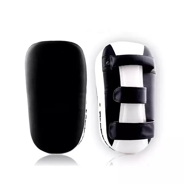 High Quality Kick Punch Martial Muay Thai Boxing Training Shield Kick Boxing Pads PU Leather PK Customized Logo Printing