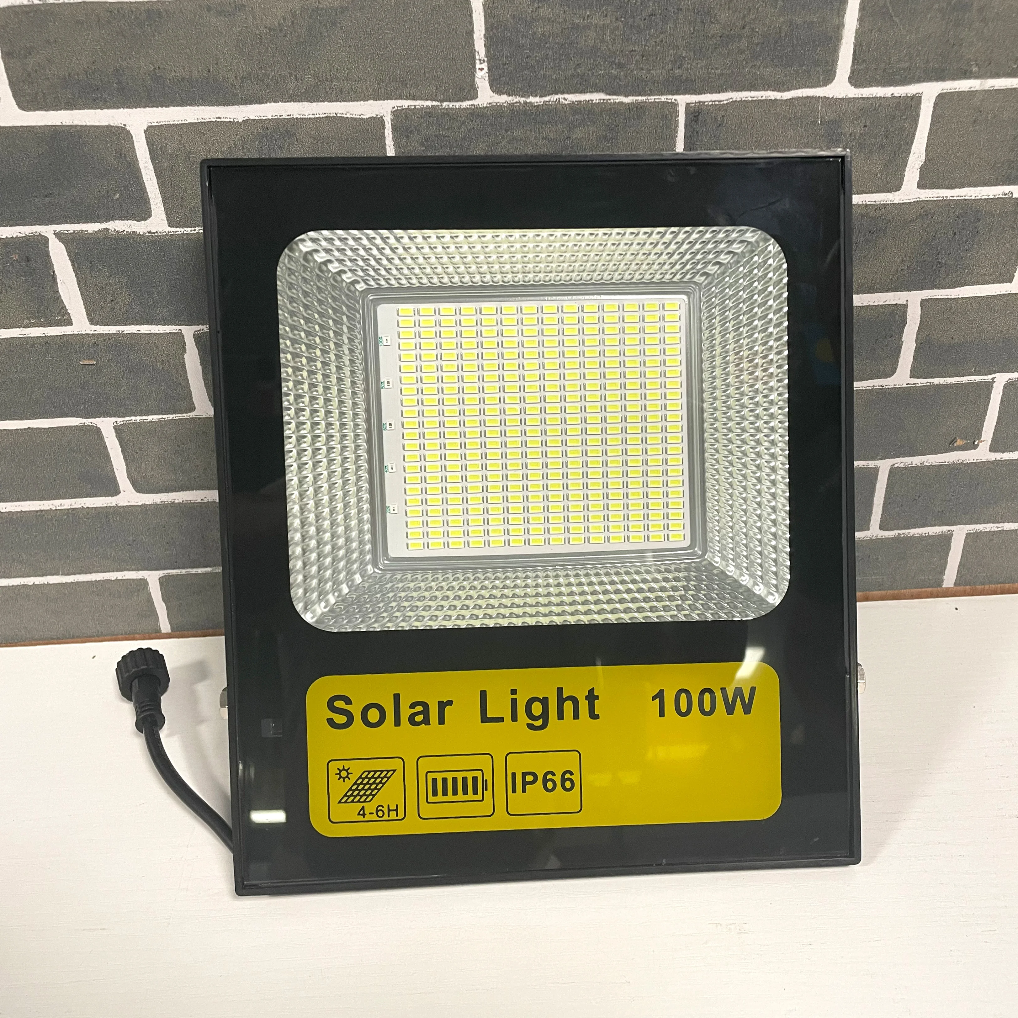 Best Price 30W 60W 100W 200W Solar Powered Flood Lights For Wholesale Garden Yard Security Lighting  ABS Solar Flood Lamp