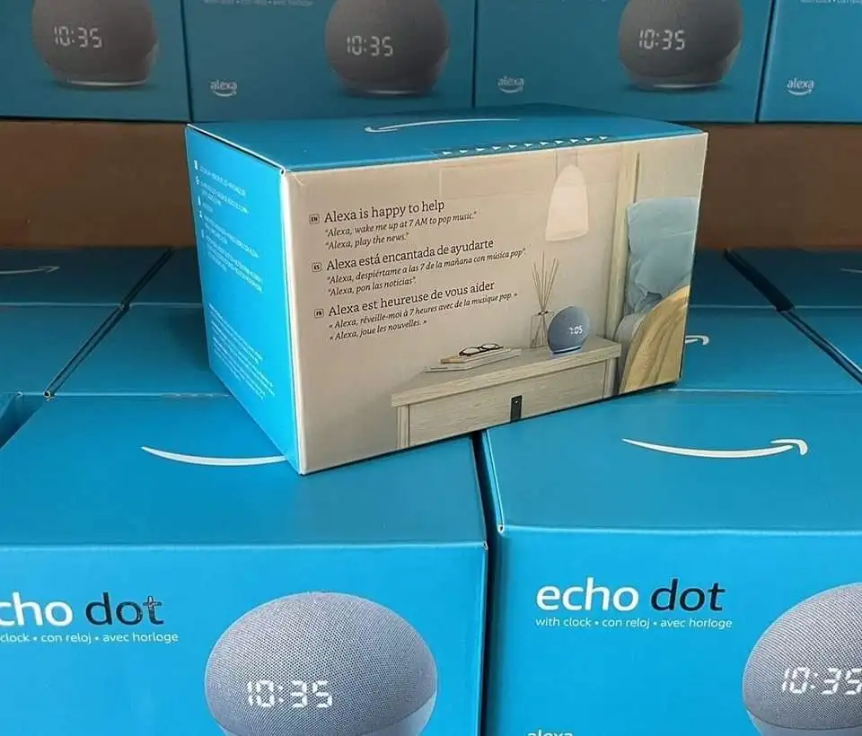 Amazons Echo Dot Smart Speaker With Alexa 5th generation black color