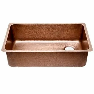 Trending Pure Copper Kitchen Sinks Hammered Single Bowl And Faucet Space Sinks Home Kitchen Farmhouse Usage Bulk Quantity