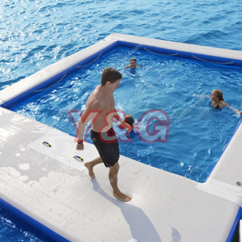 Y&G Purchase Wholesale inflatable yacht dock inflatable dock platform inflatable docking station