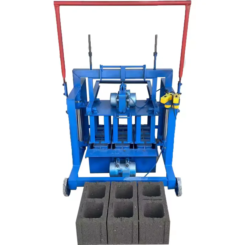 3-45 Mobile Multi Functional Concrete Cement Brick Block Making Machinery