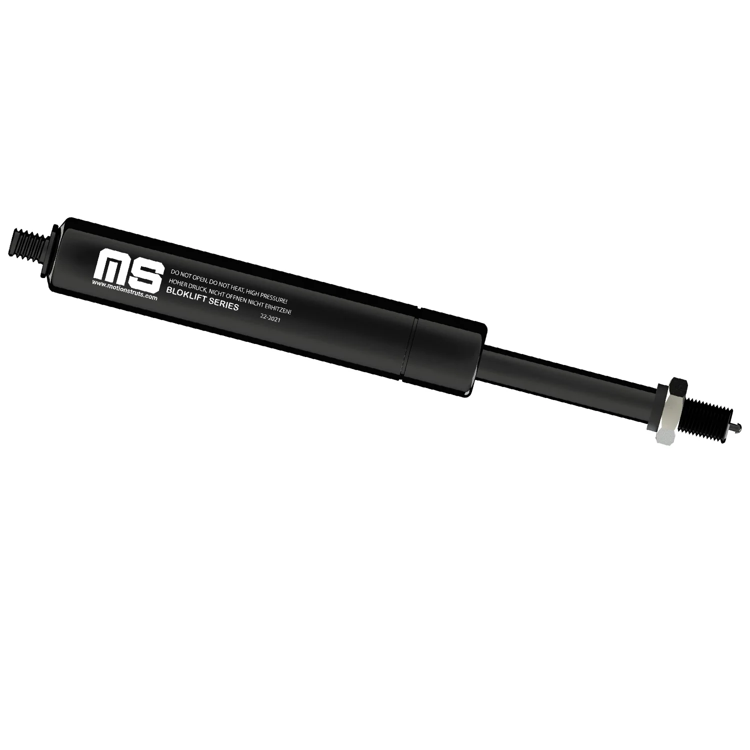 BTS21-160-401-F1 401 мм Стопорная газовая пружинная стойка для наружного плетеного кресла с откидной спинкой 160 сертифицированная Заводская распродажа