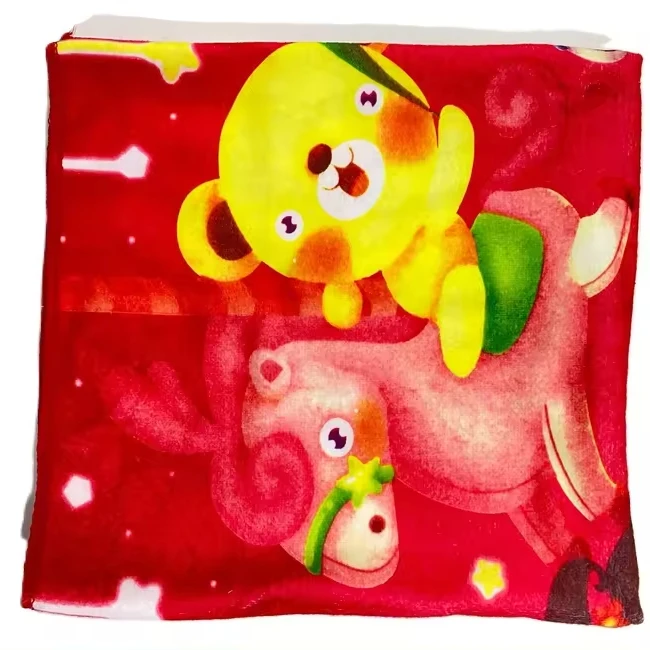 Kids Coral Fleece Blanket-Soft and Cozy for Sleep and Play polyester soft fleece for kids manufactured in India high quality