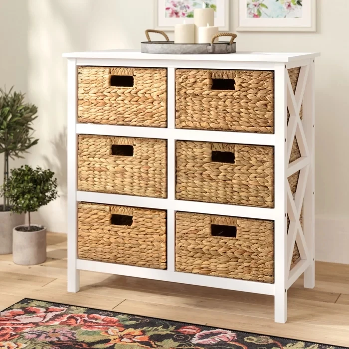 Best Selling Wooden Seagrass Woven Baskets Hand Waving Storage Box Storage Organizer Seagrass Baskets Planters Vietnam