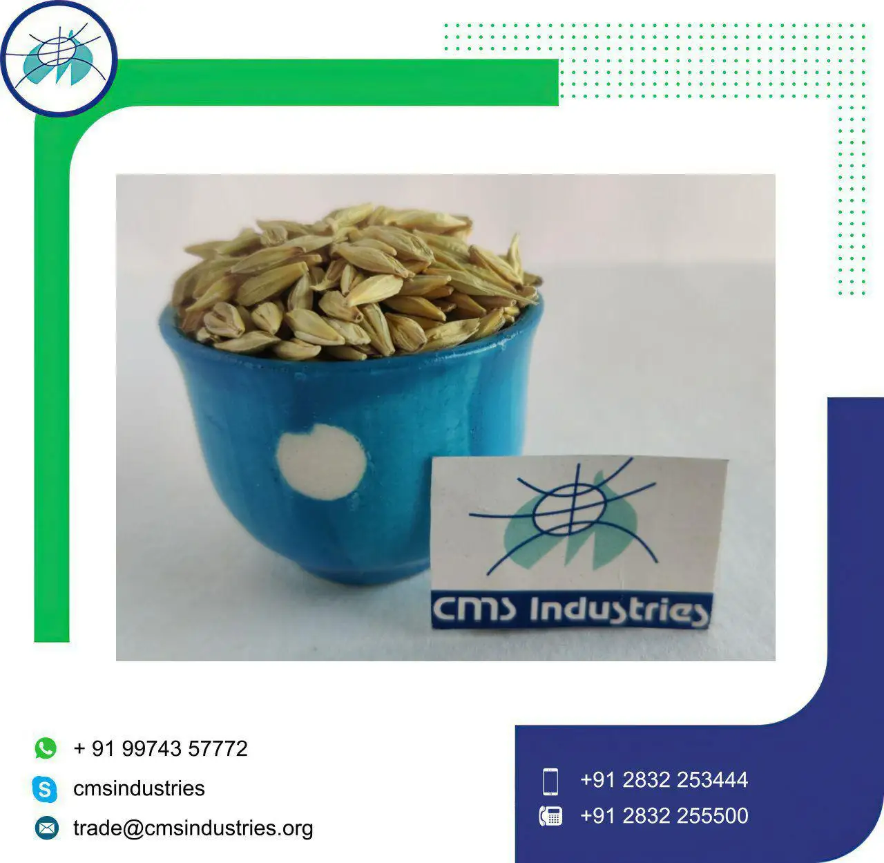 Natural and High Branded Barley