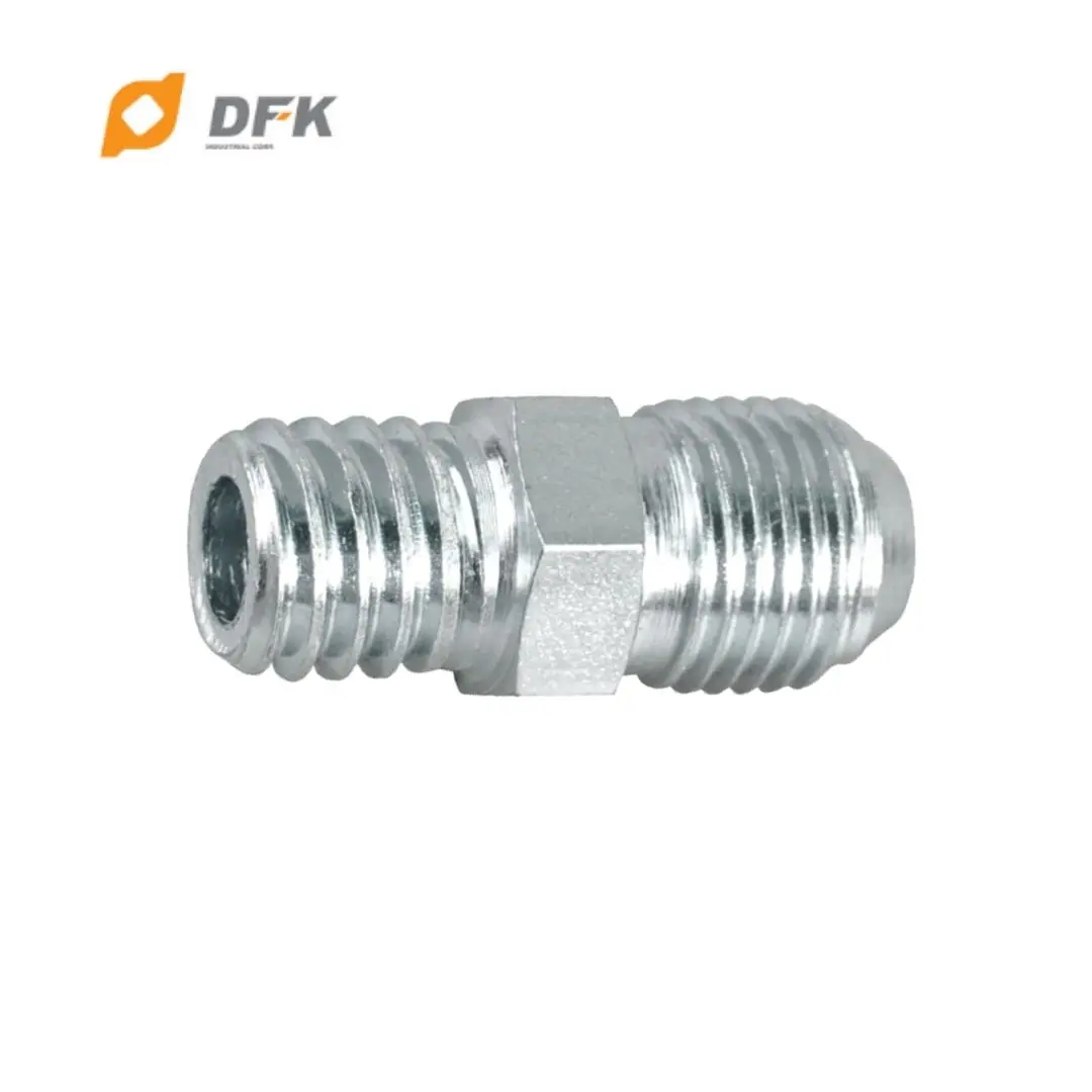 Industrial Male UNC Male JIC 37 Degree Connector