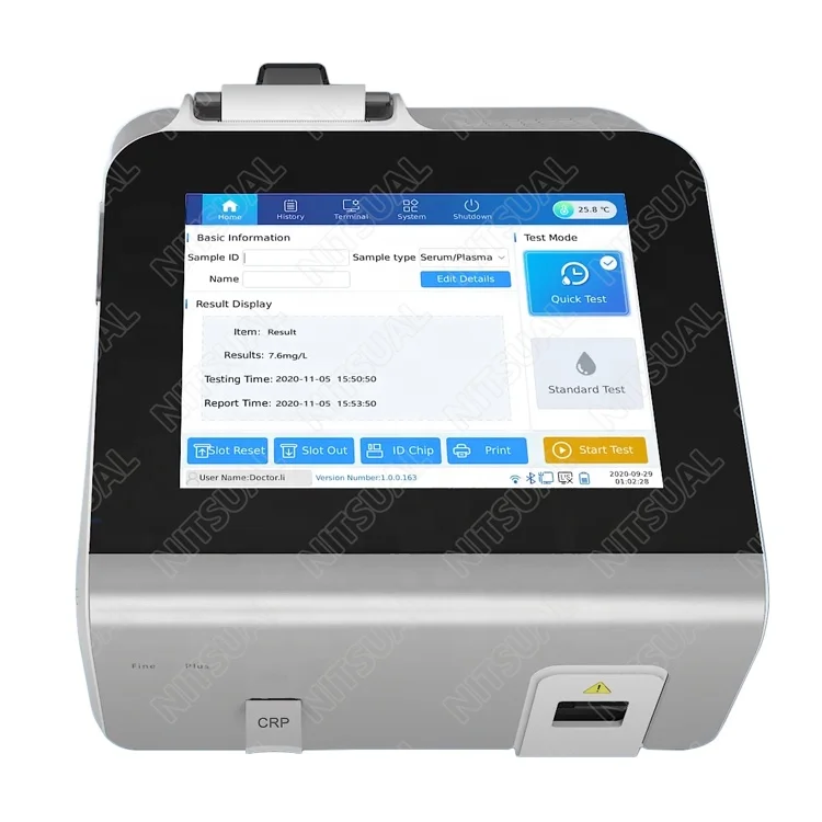 Комплект тестирования Finecare для тестового аппарата FIA Meter Plus Progestrone набор количественной диагностики быстрый тест-реагенты по хорошей цене