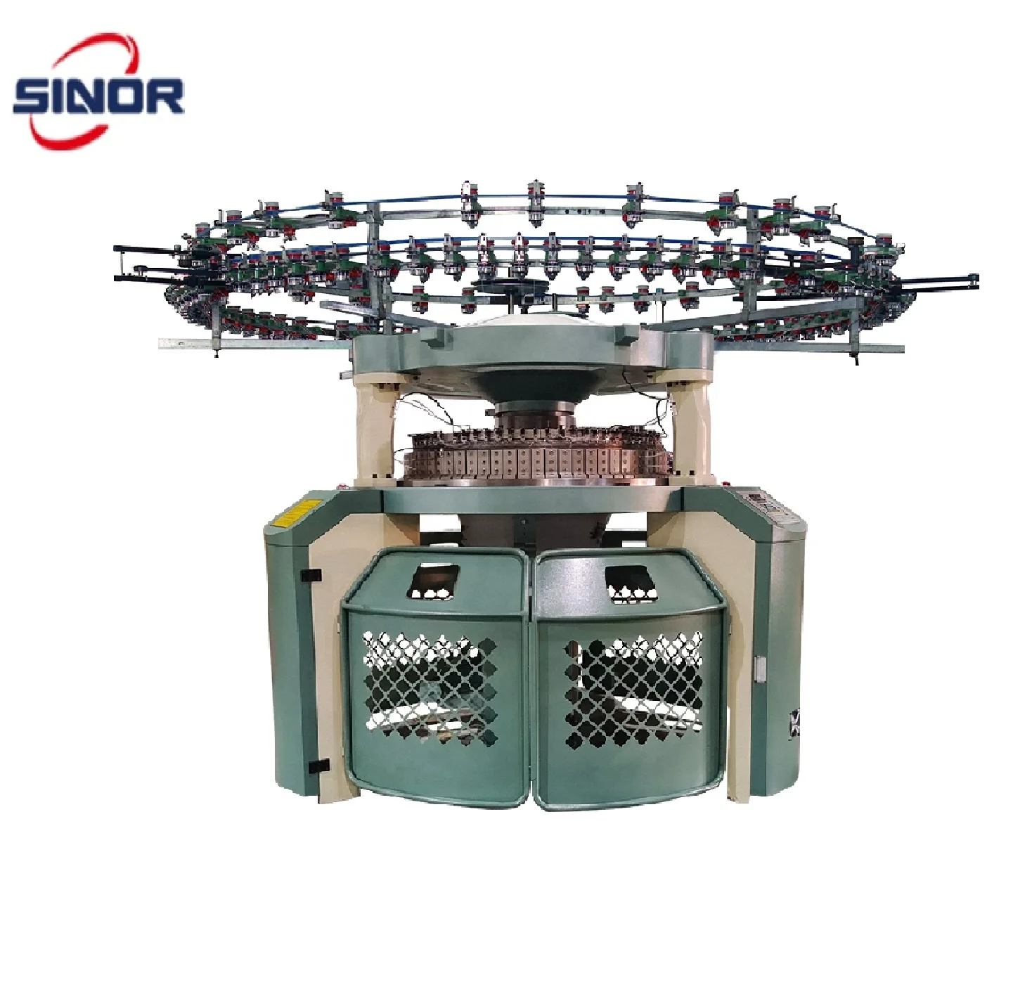 Single Sersey Microfiber Coral Fleece Knitted Cut Pile Circular Knitting Machine