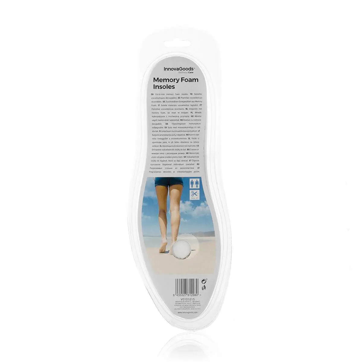 InnovaGoods Viscoelastic Cut-Out Insoles