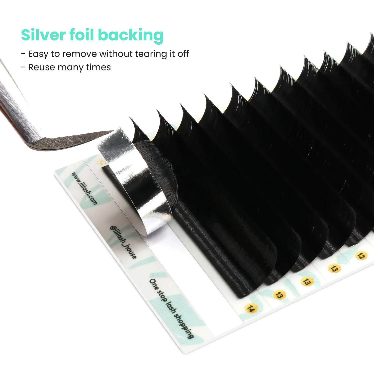 Faux mink lash extensions volume mixed lash trays ultra dark cashmere eyelash extensions fluffy mink lashes wholesale