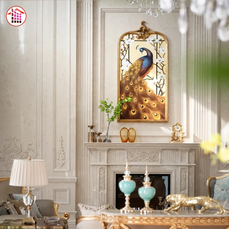 marble floor tile luxury for interior Most Popular Cream Marfil Marble waterjet marble floor beige vinyl flooring
