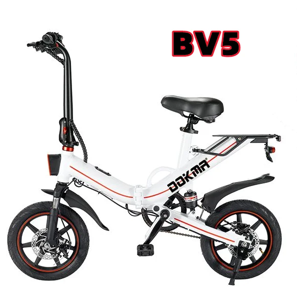DOKMA 14 inch BV5 Mini bike OEM  folding electric bicycle Factory wholesale direct sales electric bike