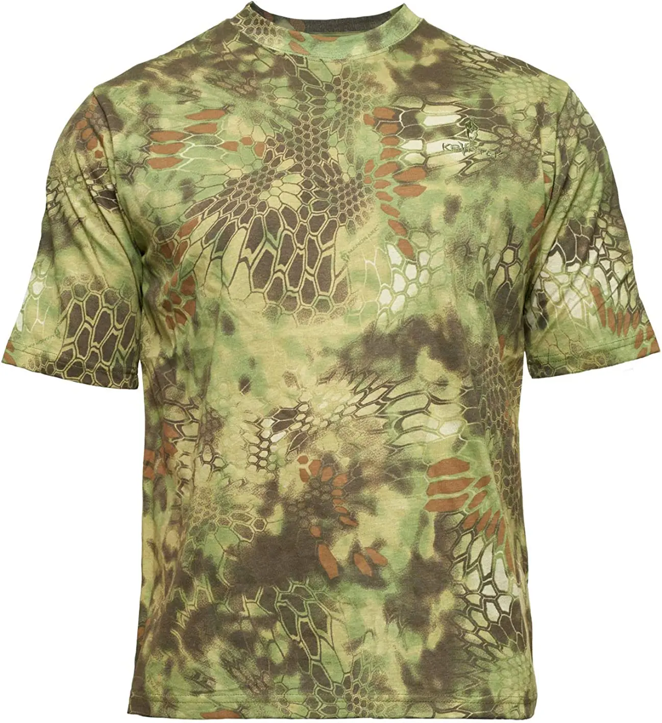 Wholesale Cotton Camo T-shirt Short Sleeve Camouflage Sports Wear Soft Touch Sustainable Youth Short Sleeve Camo Hunting T shirt