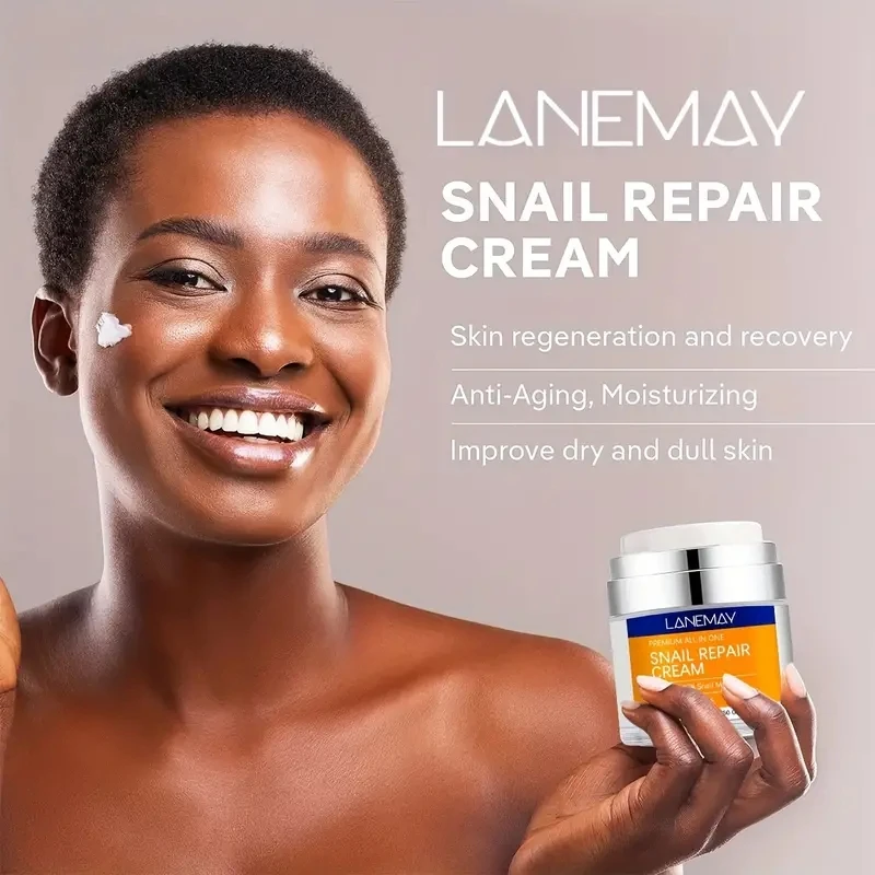 Advanced Korean 97 Snail Mucin All in one Cream Hyaluronic Acid Anti-Aging Face Moisturizer Snail Facial Cream For all skin