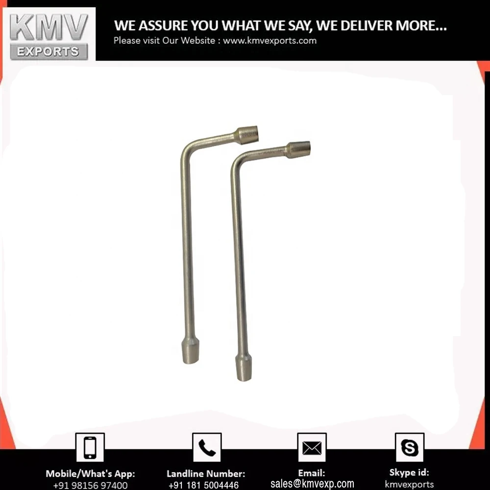 Best Quality CRV Steel Zinc Finished Tapper Wrench Set Chrome Adjustable L Type Spanner Quality Assured Industrial Wrench