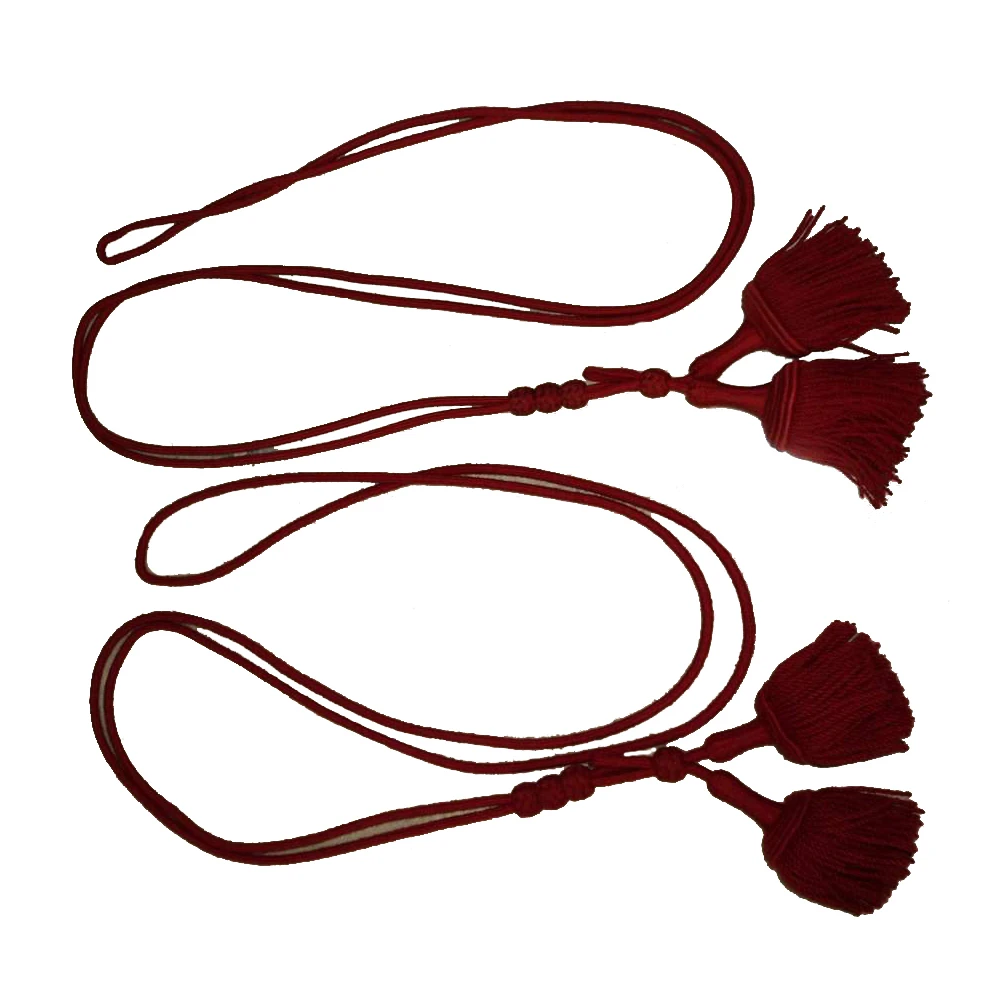 Custom Made Ceremonial Uniform Accessories Ceremonial Bugle Cords 2024 Cheap Quality Best Price Cross Cords Multi Color