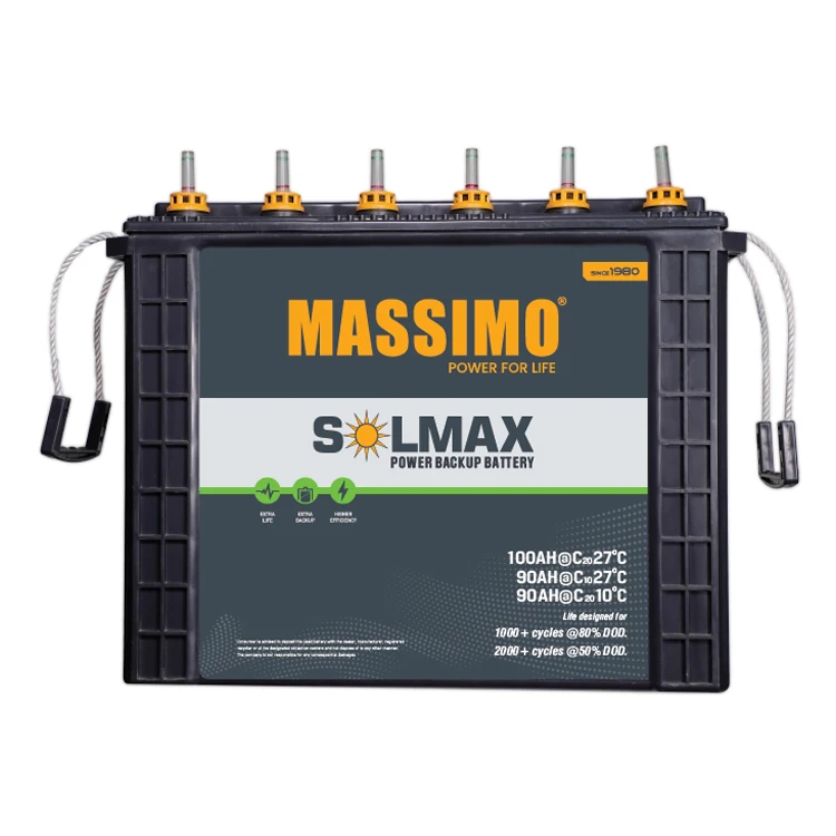 Лидер продаж свинцово-кислотный аккумулятор MASSIMO 100AH 12 В резервные Аккумуляторы для источников бесперебойного питания