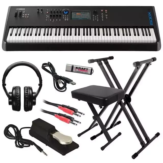 READY TO SHIP  YamahaS MODX8 Keyboard Synthesizer 88-Key Piano New Keyboard