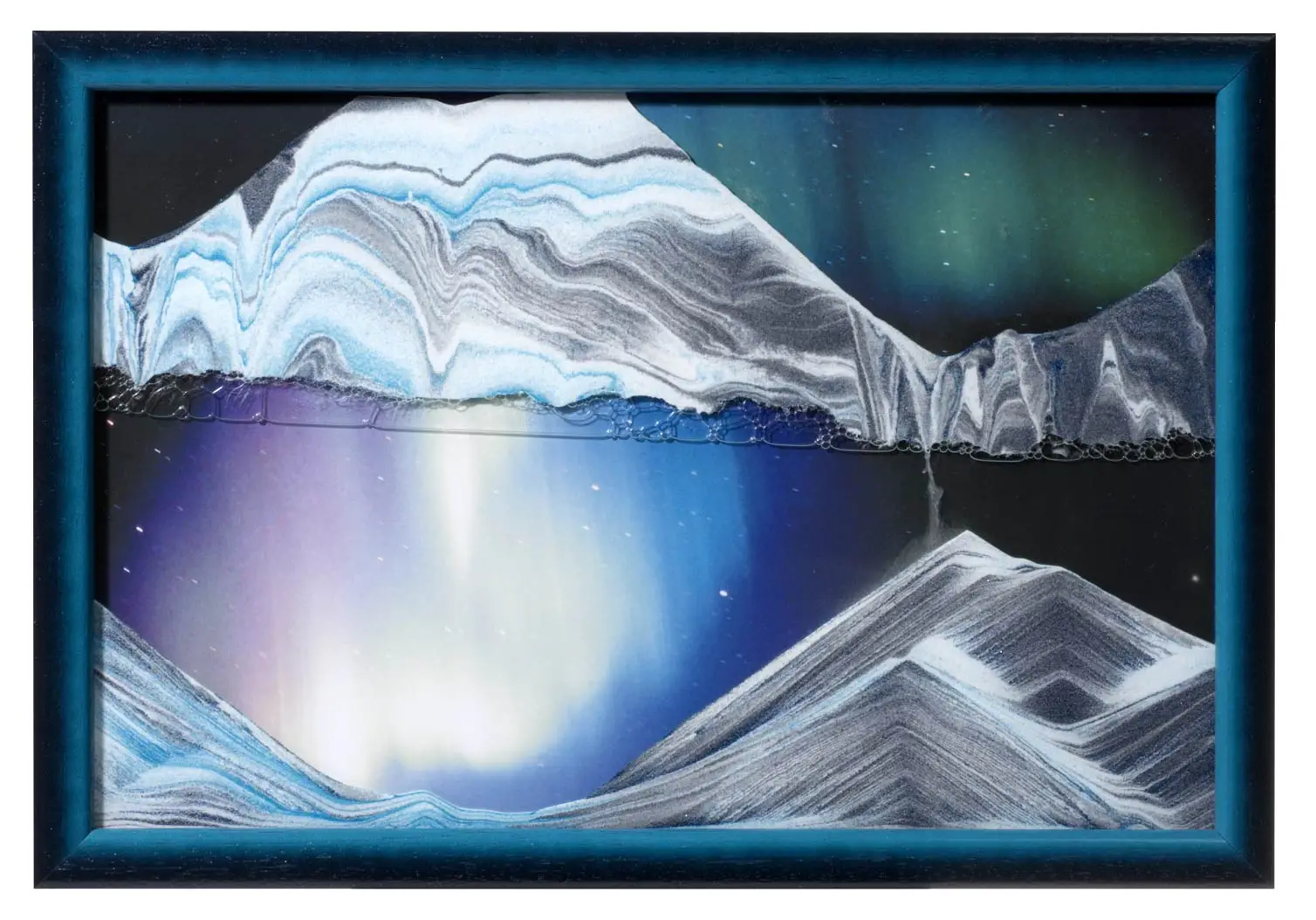 Aurora Borealis High End Great Quality Moving Sand Art Original Design By Sand Artist KB The Sandman