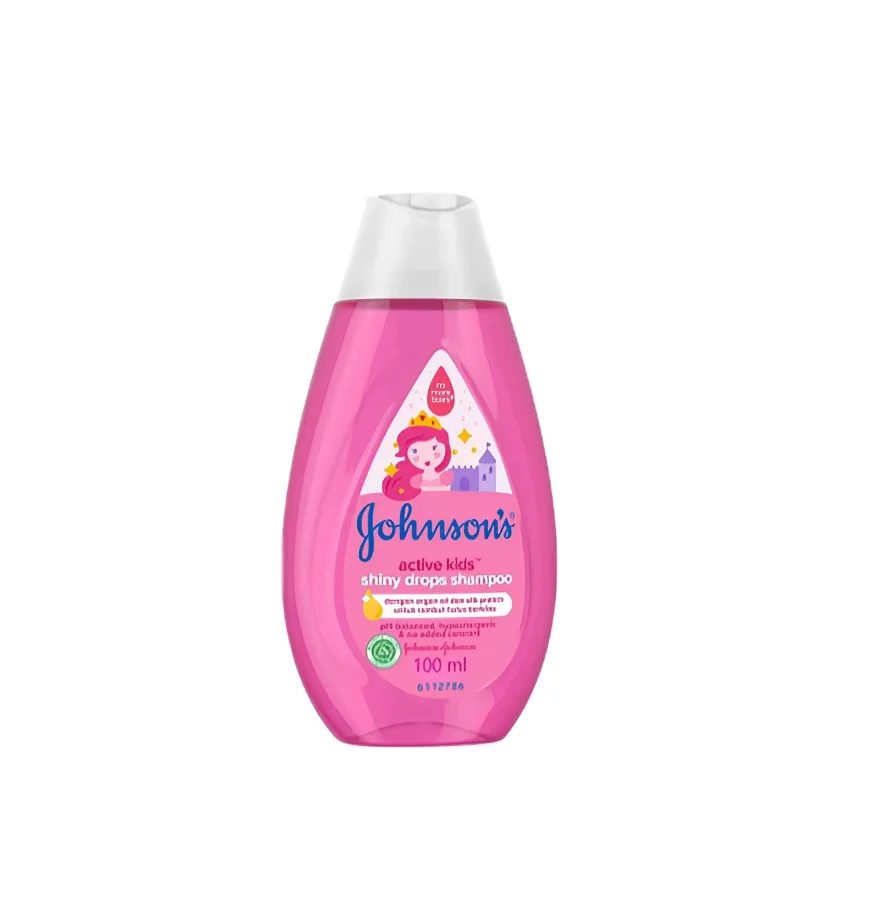 Johnson Baby Shampoo 100ml Shiny Drops Variant Soft Fresh Smells and Gentle Touch Bottle Pack From Best Brand Baby Shampoo