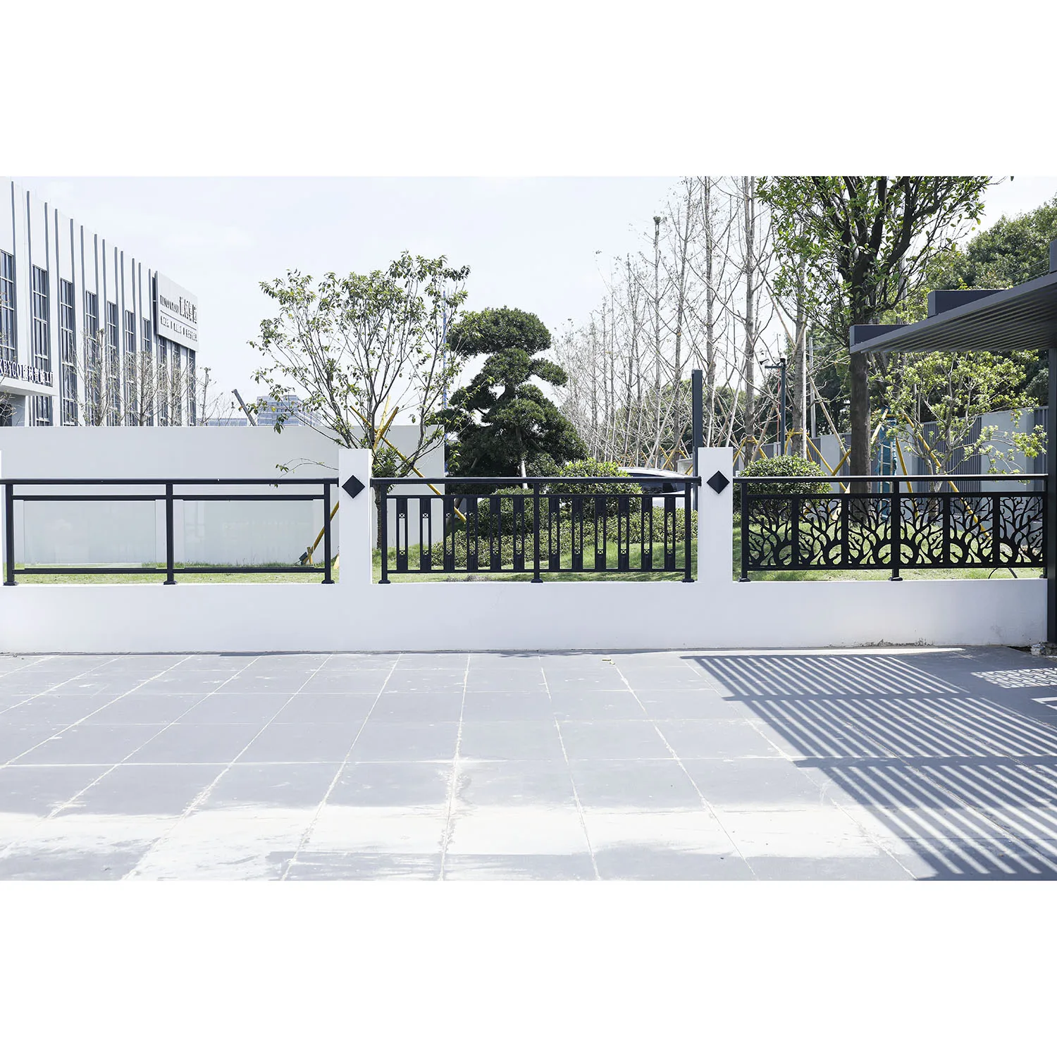 Hored Wholesale Price Aluminum Fence Panel Metal garden Gate Kit Decorative Event Fence Panel