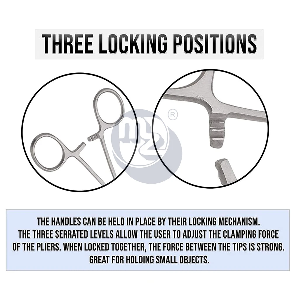 Hemostat Forceps Picking Locking Clamps Ideal Hemostats for Nurses Surgical Veterinary Instruments