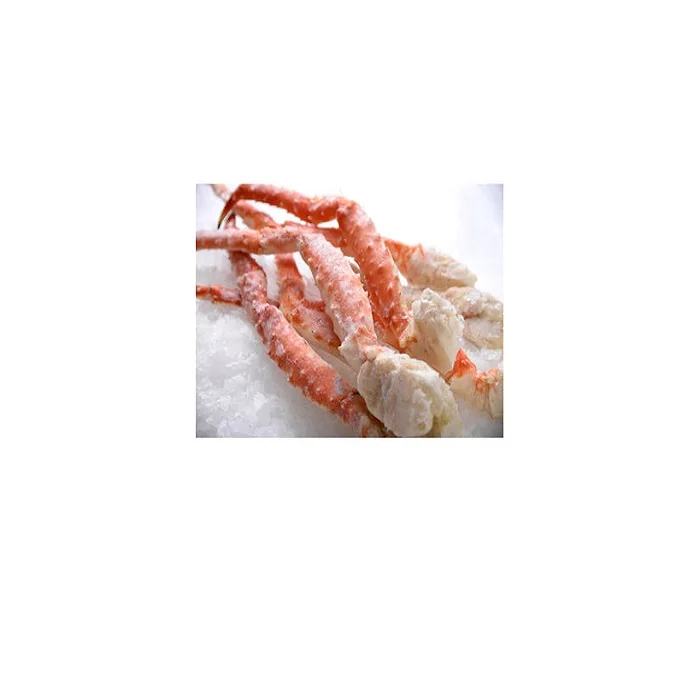 Premium grade certified cooked-frozen blue king crab clusters 3L size frozen seafood products for sale