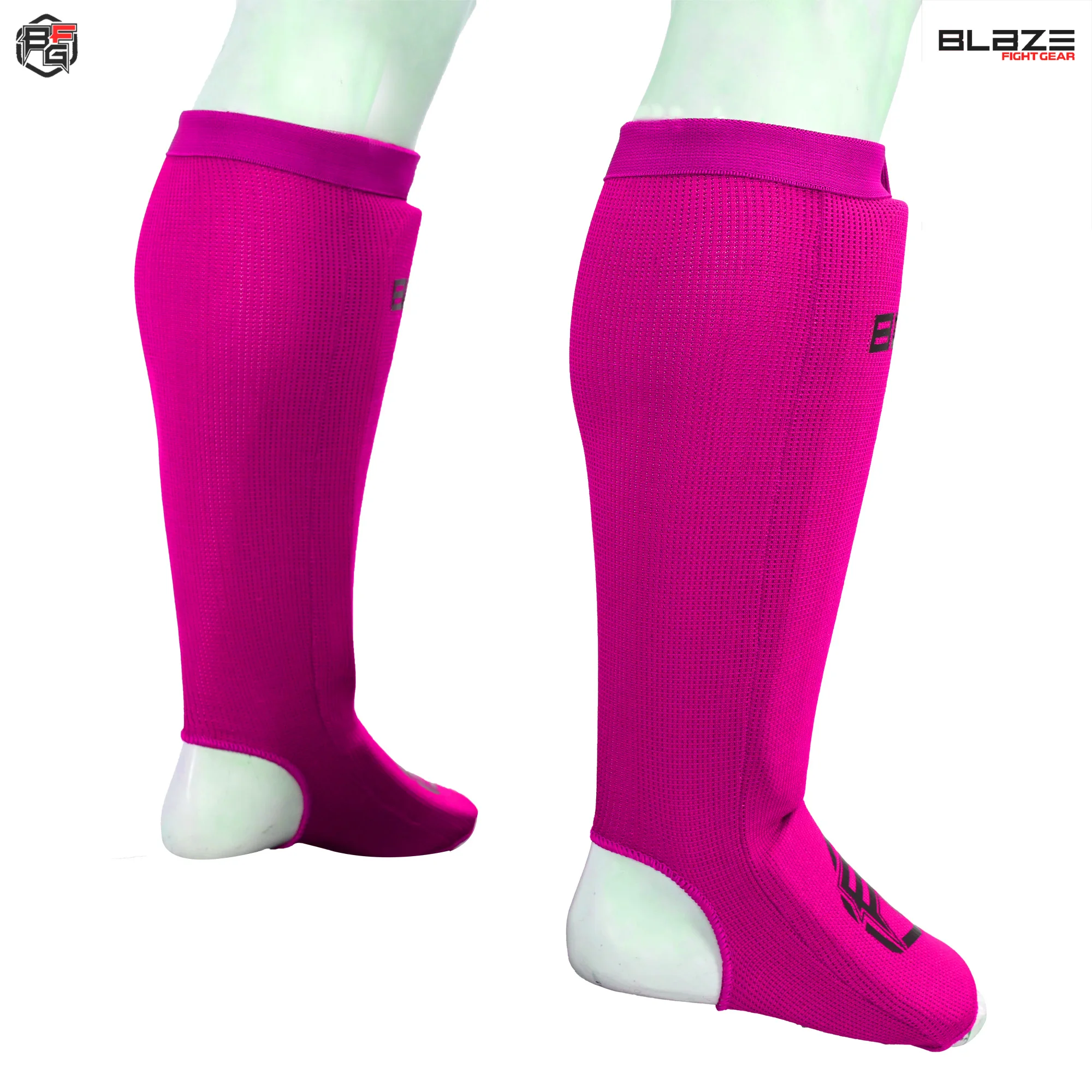 Fabric Shin Guard for Gym & Martial Arts for Muay Thai Sparring MMA Kickboxing & Boxing Sportswear