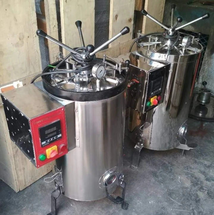 Medical Vertical Automatic Autoclave Steam sterilizer  Suppliers UV Light for Germs Cleaning Medical Dish Dental Portable