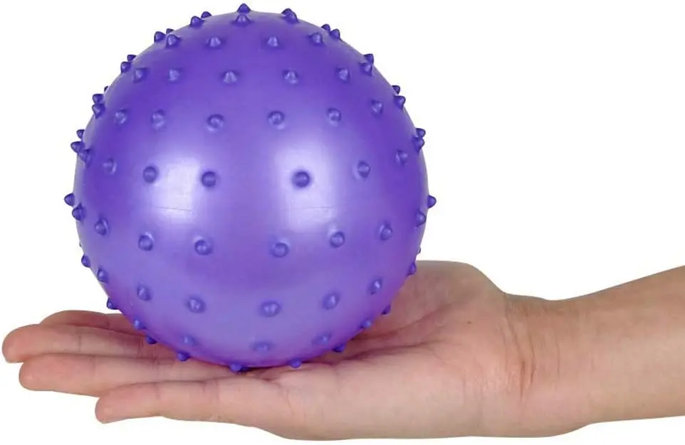 7 Inch Knobby Balls Assorted Colors 5 Pack