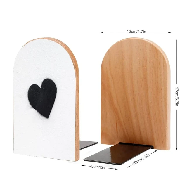 Reasonable Price Wooden Bookend Support Bulk Selling Vintage Style Wooden Book Holder Supplier From India