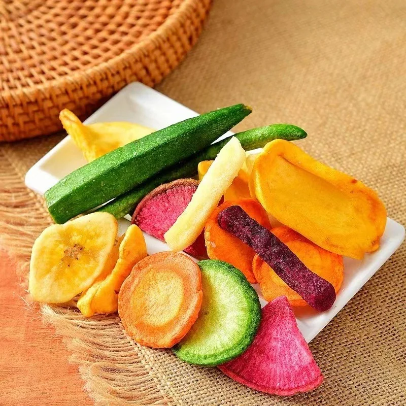 Best Price Organic Drying Vegetable Chips Dehydrated Green Vegetables Dried Healthy Veggie Snacks Made in Vietnam