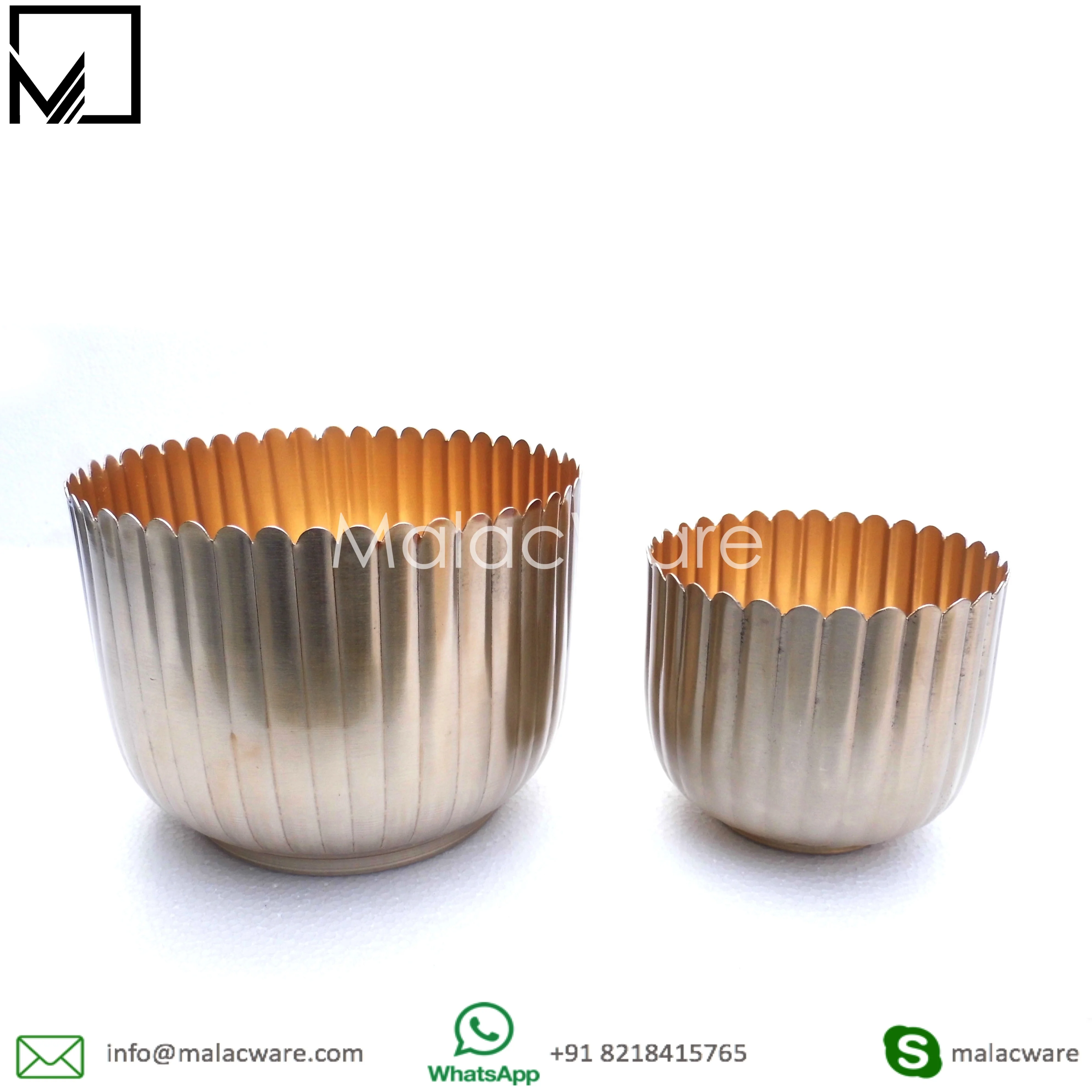 super quality metal made home interior fresh flower logo engraving wholesale offer metal hanging vase